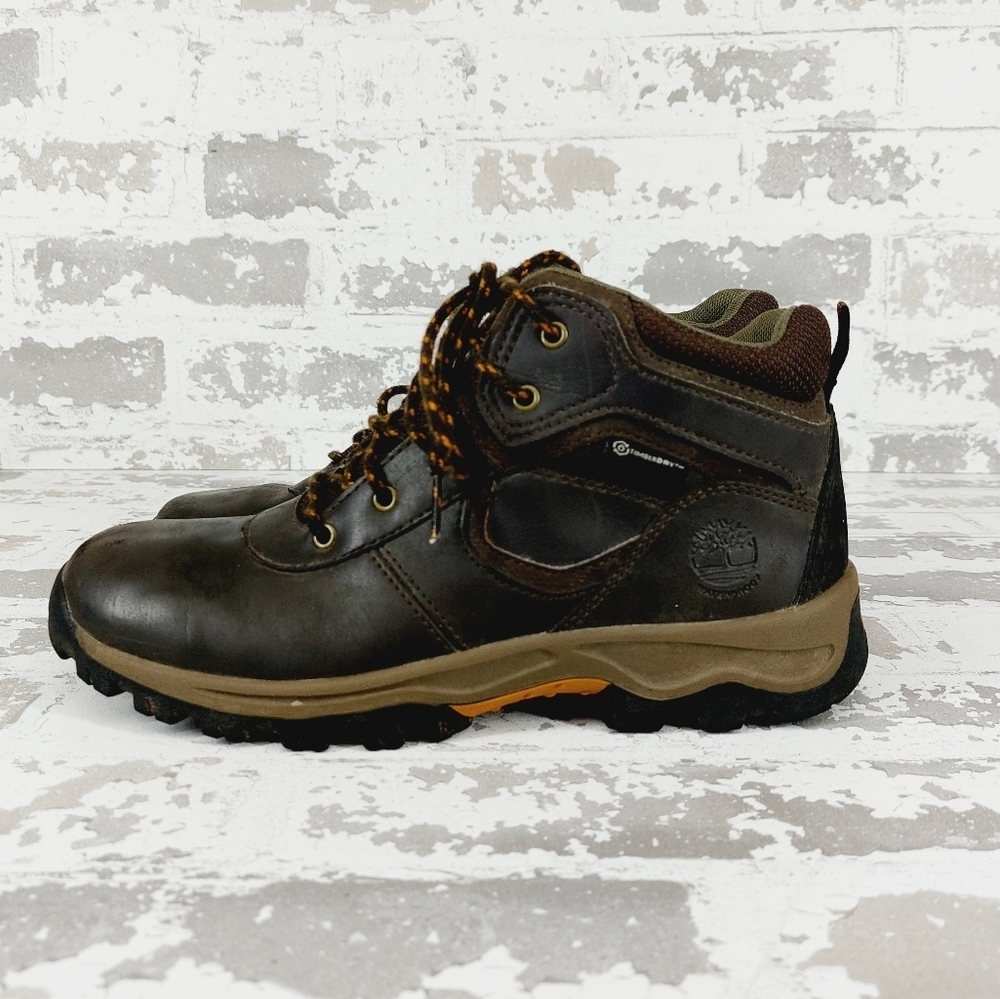 Timberland Waterproof Dark Brown Hiking Lace Up Boots T13